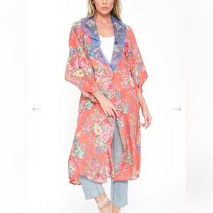 Aratta Thousand Kisses Deep Kimono Dress